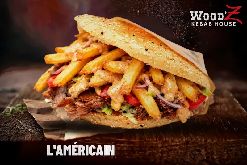 L'Américain : Viande d'entrecôte, frites et sauce au choix