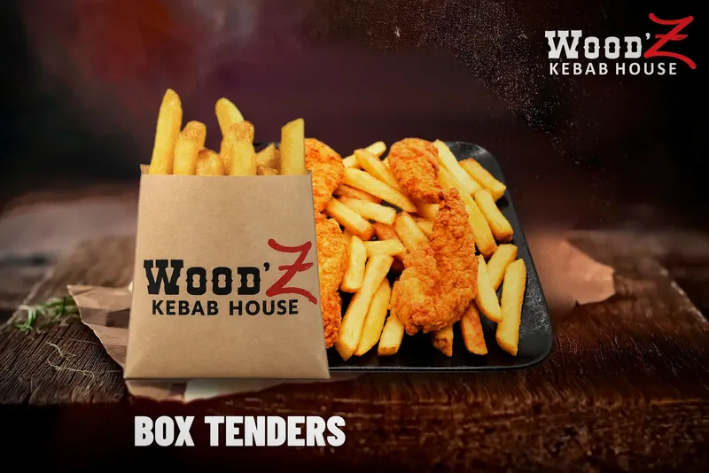 Box Tenders : 3 tenders de poulet, frites et sauce au choix